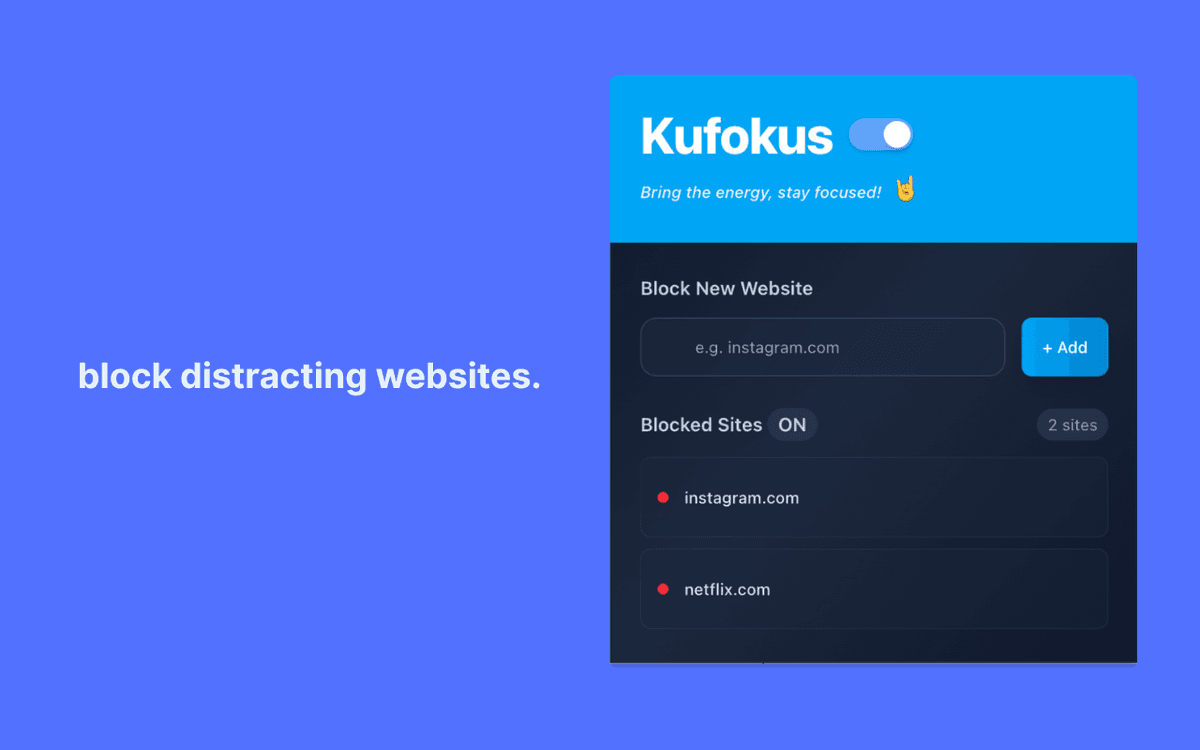 Kufokus: Focus Timer